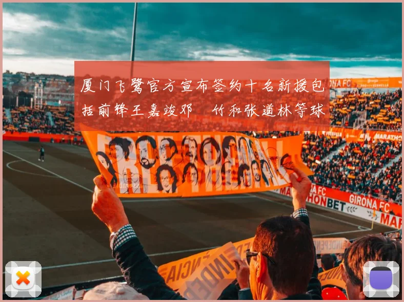 厦门飞鹭官方宣布签约十名新援包括前锋王嘉竣邓棽竹和张道林等球员